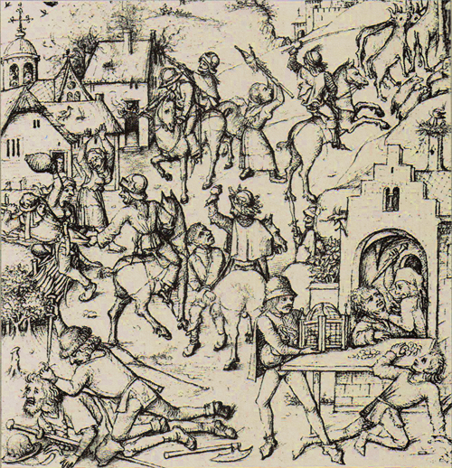 Mars from Das Mittelalterliche Hausbuch